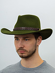 Шляпа BAILEY арт. W05LFJ FIREHOLE (темно-зеленый)
